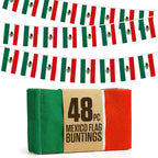 2026 World Cup Flag Bunting String, Double-Sided Polyester Rope 15m - Soccer tournament Bunting Banner for Party Decorations for Tournaments, Garden Streets & Pub Bar