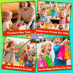 Animal Pop Suction Fidgets Toys, Toddler Travel Toys for Airplane Car Activities Essential, Party Favors for Kids, Goodie Bags Stuffers for Kids, Toddler Bath Toys, Birthday Gifts for Boy Girls