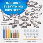 National Geographic Kids Stained Glass Kit - Kids Arts and Crafts Set, Window Sun Catchers, Kid Crafts Ages 4-8, Window Art Craft Kit, Suncatcher