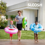 JOYIN 3 Pack Pool Floats, Pool Tube for Kids Swim Rings Inflatable Tubes, Floatie Ring Water Toys for Swimming, Summer Beach Party