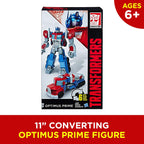 Toys Heroic Optimus Prime Action Figure - Timeless Large-Scale Figure, Changes into Toy Truck - Toys for Kids 6 and Up, 11-inch