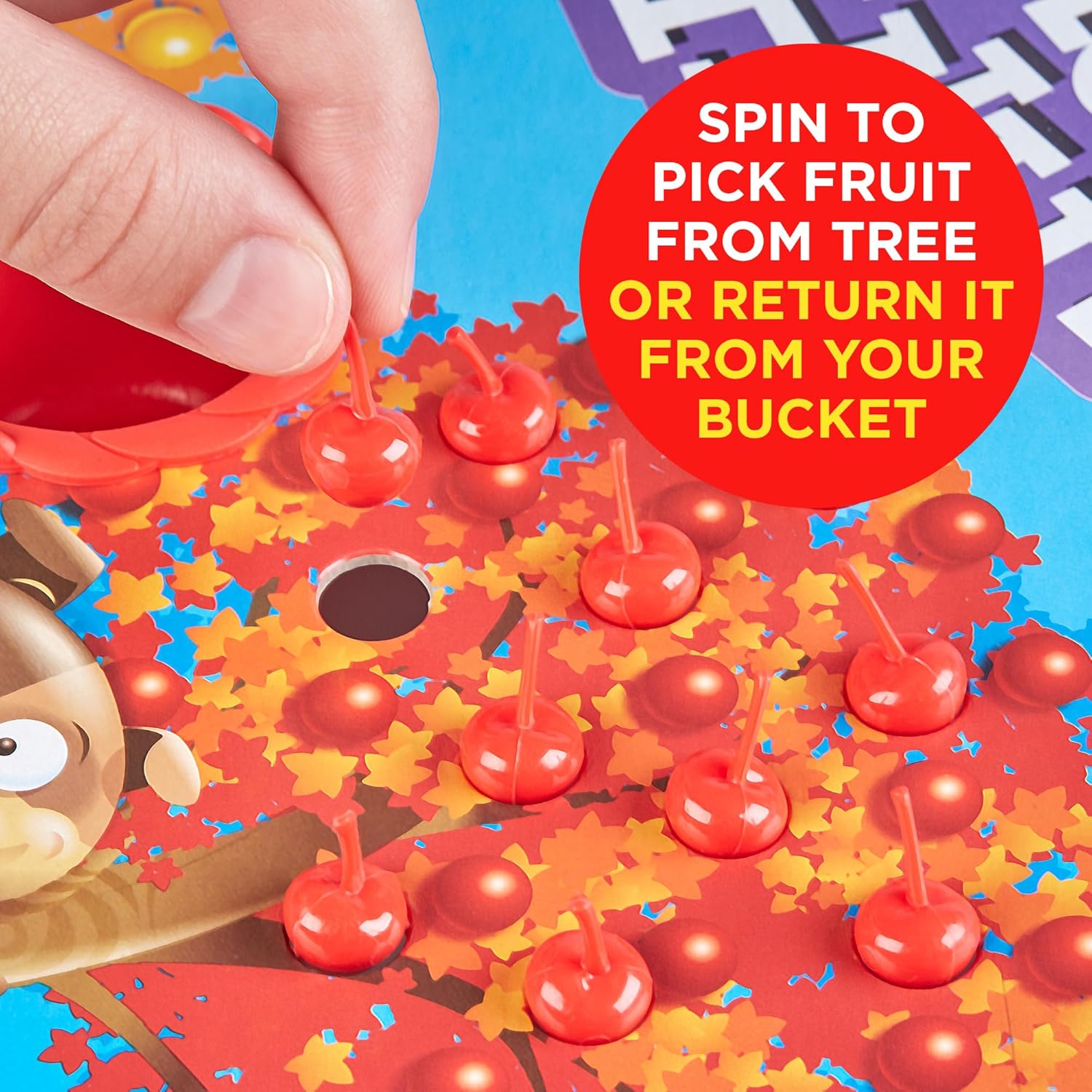 Hi Ho Cherry-O Board Game for 2 to 4 Players Kids Ages 3 and Up