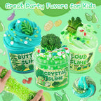 Cloud Slime kit for Girls Ages 8-12, Toys for Girls and Boys, for Kids Slime Set Party kit Goodie Bag Stuffers, 4 5 6 7 8 9 10 Year Old Girl Birthday Gift Cute Stuff