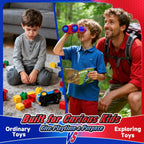 Boy Toys Age 3-12,Binoculars for Kids with Bird Watching Manual&Compass,Outdoor Camping Backyard Toddler Toys,3 4 5 6 7 8 9 10 11 12 Year Old Xmas Birthday Gifts,3-4 4-6 6-8 8-12 Year Old Kids Gift