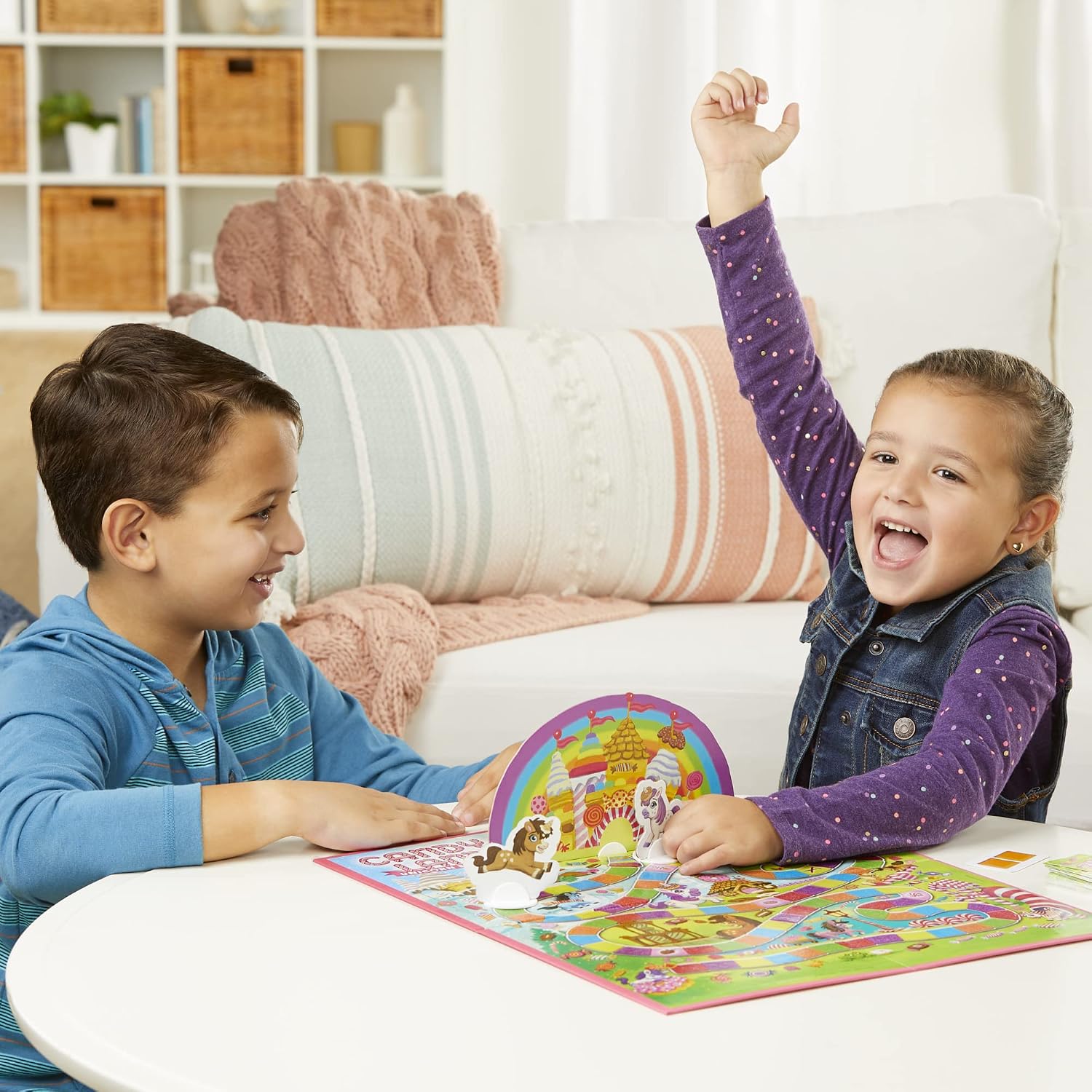 Candy Land Unicorn Edition Preschool Board Game | Back to School Gifts for Kids | Classroom Toys | Ages 3+