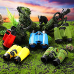 Kids Binoculars with Compass & Neck String – Outdoor Exploration Toy