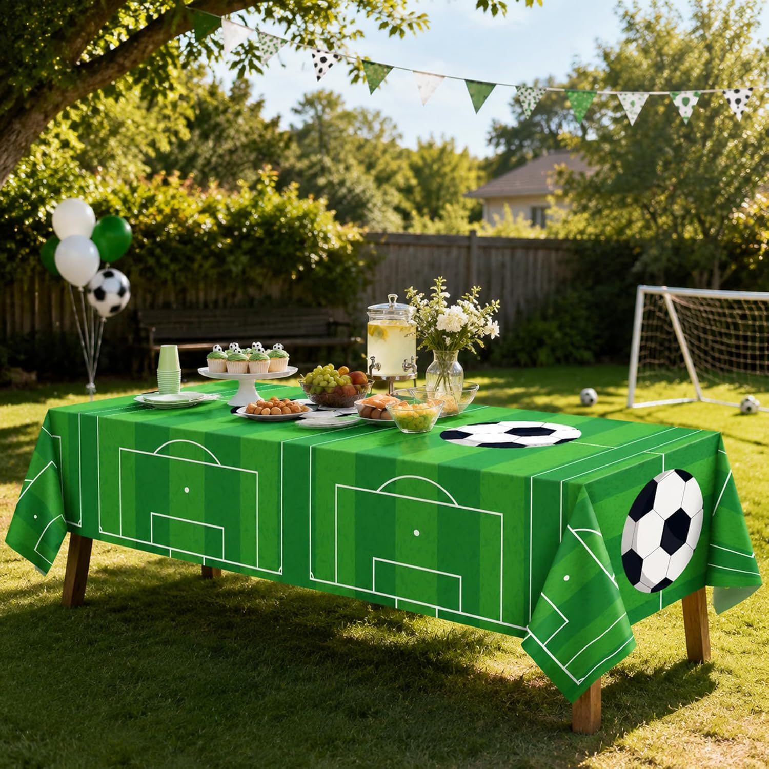 Summer Party Decorations - Summer Decorations for Home - 2 Pack Disposable Plastic Tablecloth | Floral Tablecloth for Mothers Day Wildflower Butterfly Birthday Garden Party Decorations