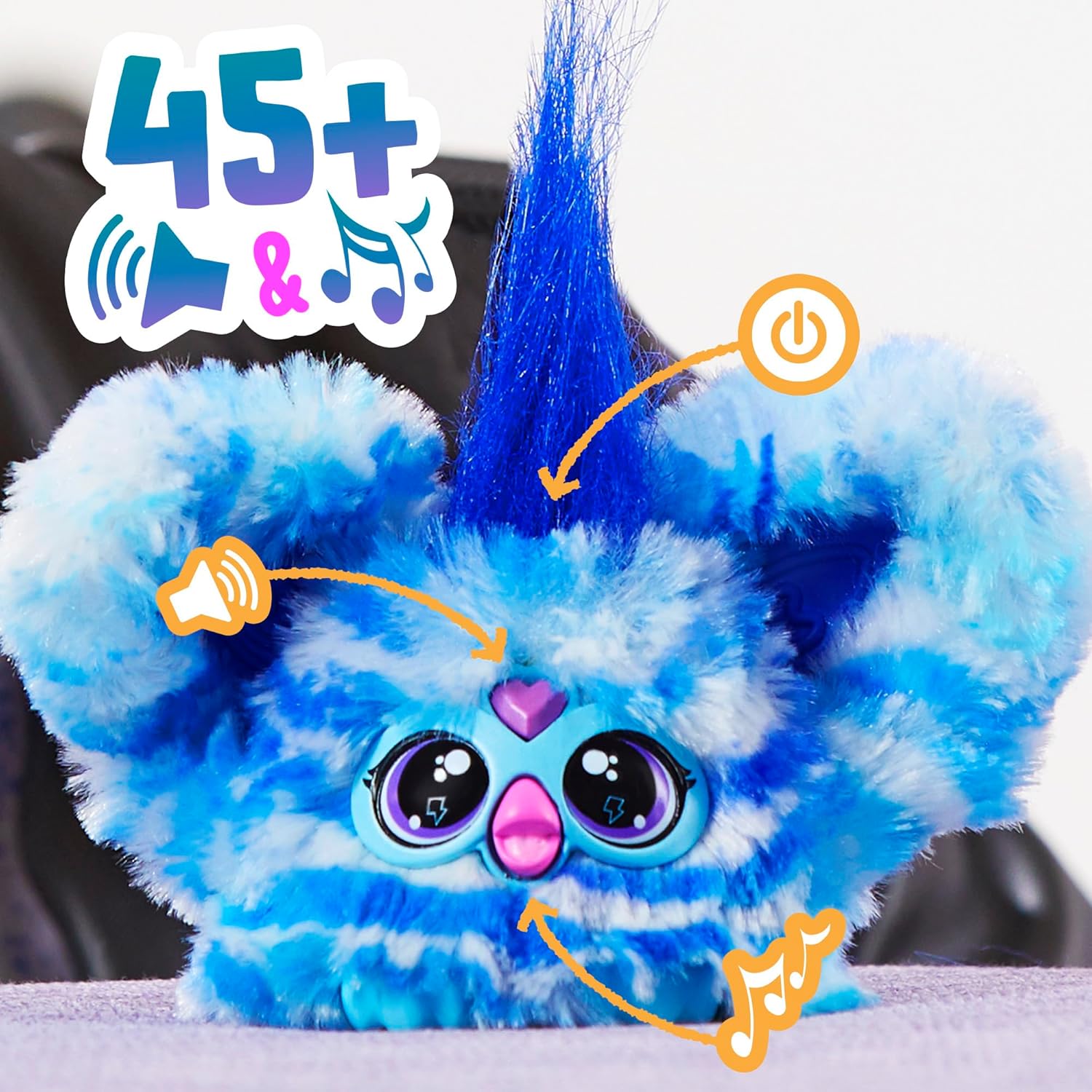 Furby Furblets Fierce & Fabulous 2 Pack, 45 Sounds Each, Electronic Plush Toys for Girls & Boys, Ages 6+