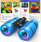 Toys for 3-7 Year Old Girls: LET'S GO! Binoculars for Kids Bird Watching|Camping|Hiking 3 4 5 6 7 8 Year Old Girl Boy Birthday Gifts Outdoor Toy for Kid Ages 4-6 Toddler Gift Stuffers