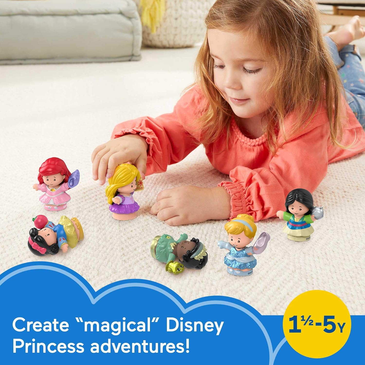 Fisher-Price Little People Toddler Toys, Characters for Preschool Pretend Play Kids Ages 18 Months+