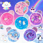 Cloud Slime kit for Girls Ages 8-12, Toys for Girls and Boys, for Kids Slime Set Party kit Goodie Bag Stuffers, 4 5 6 7 8 9 10 Year Old Girl Birthday Gift Cute Stuff