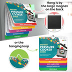 Magnetic Kitchen & Health Reference Cheat Sheet Booklet