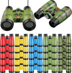 Kids Binoculars with Compass & Neck String – Outdoor Exploration Toy