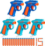 Nerf N Series Party Pack, Includes 5 N Series Flex Blasters, 15 N1 Darts Compatible Only N Series Blasters, Ages 8+