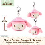 Hello Kitty & Friends 3-Inch Surprise Camping Plush (1 of 6 Styles) | Blind Bag Mystery Unboxing Inspires Outdoor Roleplay Adventures; Includes One Random 3.5-Inch Sanrio Stuffed Clip Toy Ages 1+