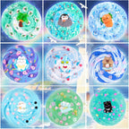 Cloud Slime kit for Girls Ages 8-12, Toys for Girls and Boys, for Kids Slime Set Party kit Goodie Bag Stuffers, 4 5 6 7 8 9 10 Year Old Girl Birthday Gift Cute Stuff