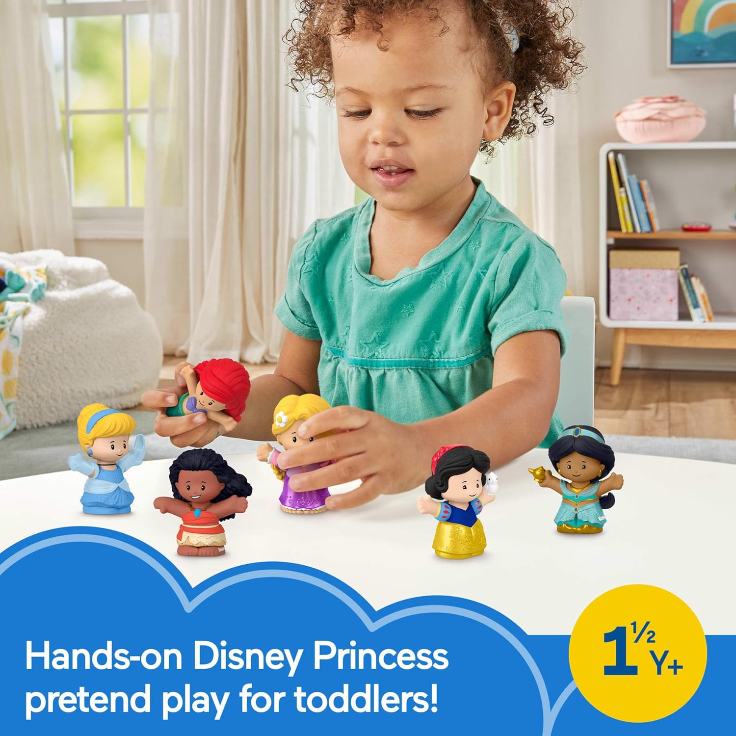 Fisher-Price Little People Toddler Toys, Characters for Preschool Pretend Play Kids Ages 18 Months+