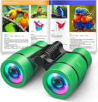Toys for 3-7 Year Old Girls: LET'S GO! Binoculars for Kids Bird Watching|Camping|Hiking 3 4 5 6 7 8 Year Old Girl Boy Birthday Gifts Outdoor Toy for Kid Ages 4-6 Toddler Gift Stuffers