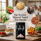 Purest Peak Fine Grain Himalayan Pink Salt – Pure Gourmet Food Grade Chef Salt, Fine Grain Sea Salt, Natural Rock Salt, Kosher, Vegan, and Gluten Free