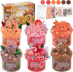 Cloud Slime kit for Girls Ages 8-12, Toys for Girls and Boys, for Kids Slime Set Party kit Goodie Bag Stuffers, 4 5 6 7 8 9 10 Year Old Girl Birthday Gift Cute Stuff