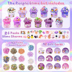 Cloud Slime kit for Girls Ages 8-12, Toys for Girls and Boys, for Kids Slime Set Party kit Goodie Bag Stuffers, 4 5 6 7 8 9 10 Year Old Girl Birthday Gift Cute Stuff