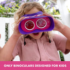 Educational Insights GeoSafari Kidnoculars - Toy Binoculars for Kids, Outdoor Toys for Kids Ages 4-8, Toddler Camping and Nature Toys, Lightweight Binoculars with Neck Strap, Bird Watching Gear