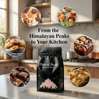 Purest Peak Fine Grain Himalayan Pink Salt – Pure Gourmet Food Grade Chef Salt, Fine Grain Sea Salt, Natural Rock Salt, Kosher, Vegan, and Gluten Free