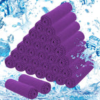 Cooling Towels for Neck and Face (40"x12"), Ice Microfiber Cooling Towels Bulk for Workout Chill Sweat Towels Cooling Neck Wraps for Gym Yoga Golf Running Sport