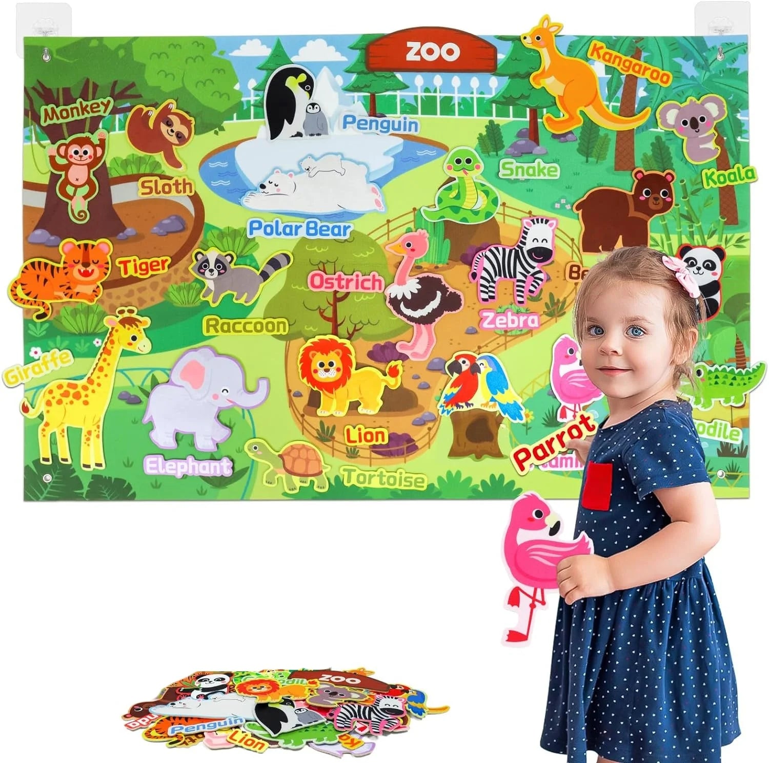 Montessori Outer Space Felt Board Story Set for Preschool Learning