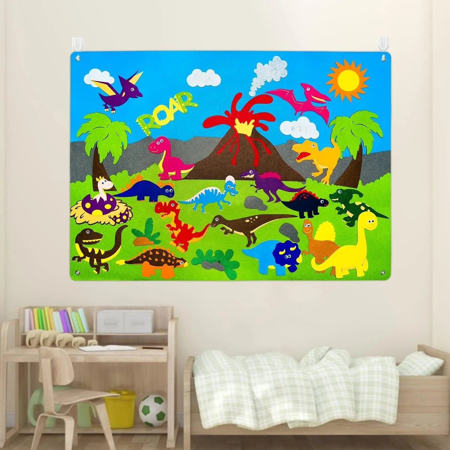 Montessori Outer Space Felt Board Story Set for Preschool Learning