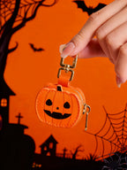 Halloween Coin Purse Fashion Personality Little Pumpkin Pendant Keychain Cute Mini Bag Accessories Send Girls Halloween Gifts