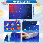 Montessori Outer Space Felt Board Story Set for Preschool Learning