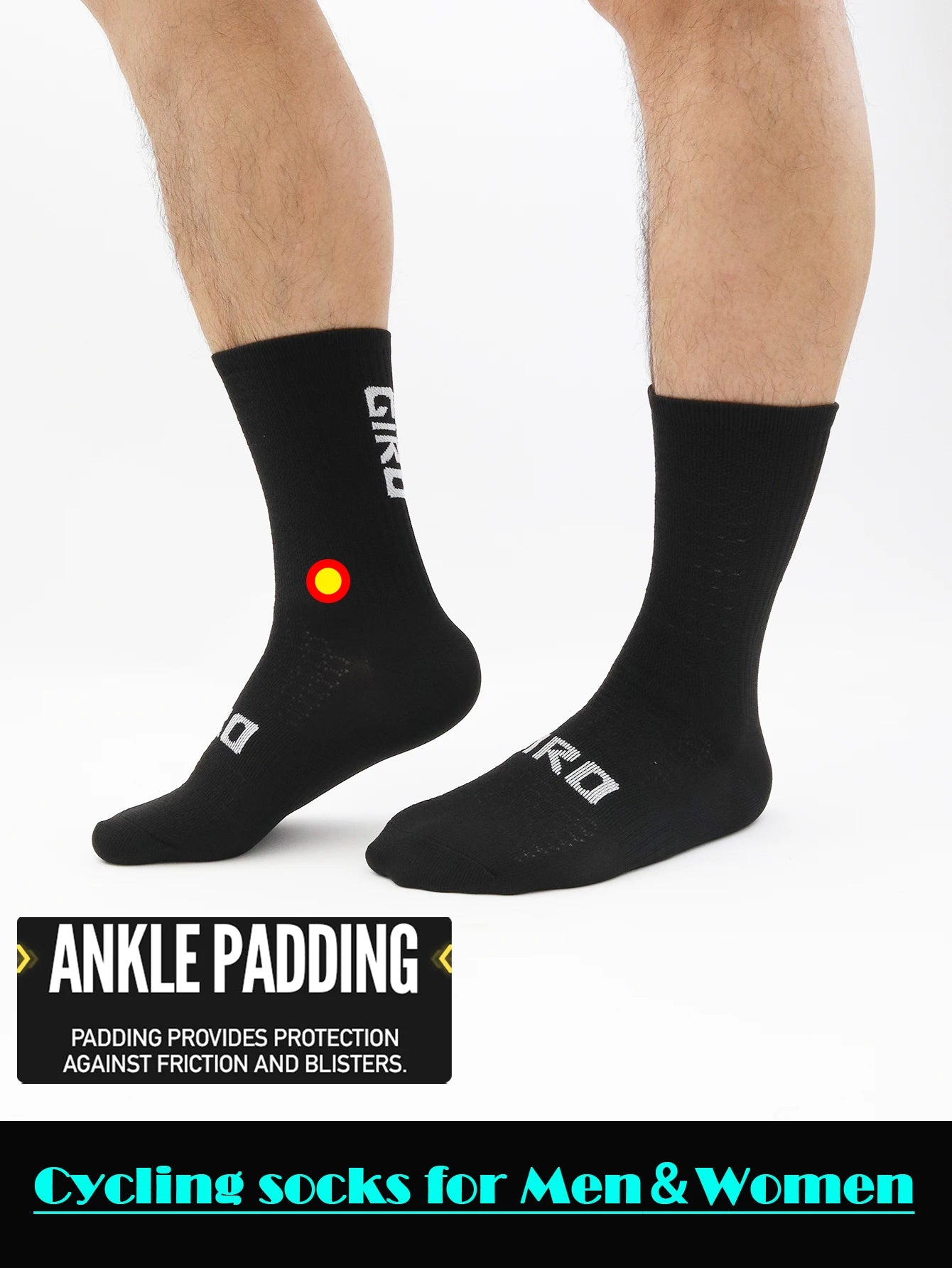 Cycling Socks Men 4 Pairs/set Biking Socks Women Sport Sweat Absorbing Breathable Football Soccer Compression Socks Wholesale
