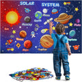 Montessori Outer Space Felt Board Story Set for Preschool Learning