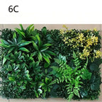 Artificial Green Wall Panels Faux Jungle Grass Decor for Home Garden Vibrant Greenery Mats for Outdoor Patio Weddings Christmas