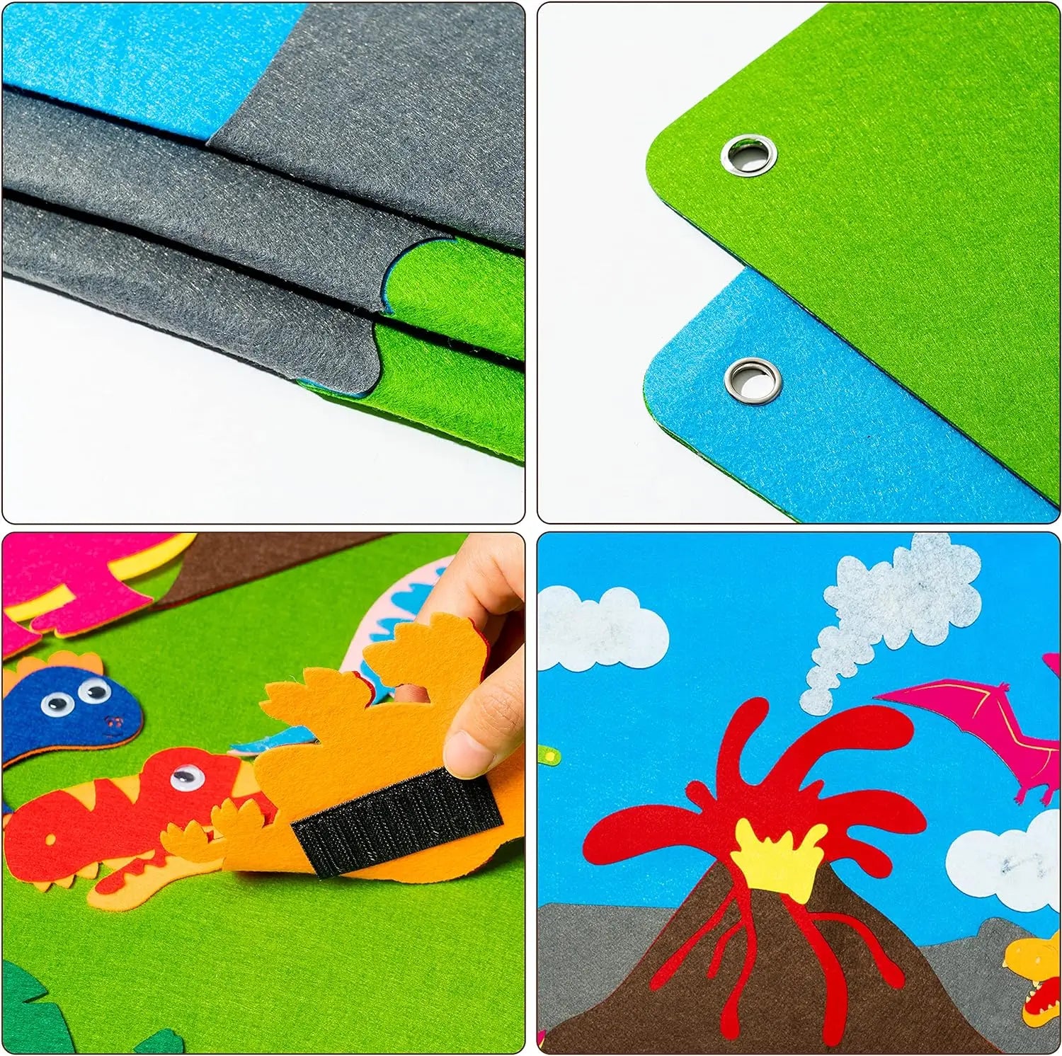 Montessori Outer Space Felt Board Story Set for Preschool Learning
