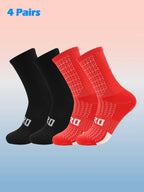 Cycling Socks Men 4 Pairs/set Biking Socks Women Sport Sweat Absorbing Breathable Football Soccer Compression Socks Wholesale