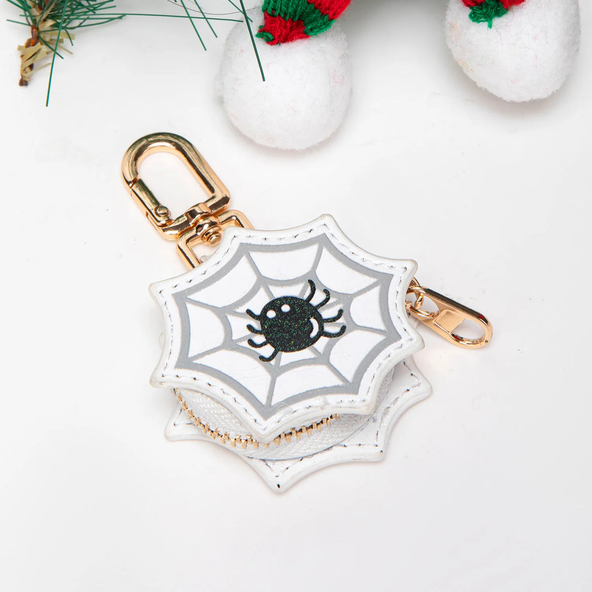 Halloween Coin Purse Fashion Personality Little Pumpkin Pendant Keychain Cute Mini Bag Accessories Send Girls Halloween Gifts