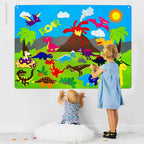 Montessori Outer Space Felt Board Story Set for Preschool Learning