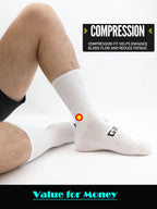 Cycling Socks Men 4 Pairs/set Biking Socks Women Sport Sweat Absorbing Breathable Football Soccer Compression Socks Wholesale