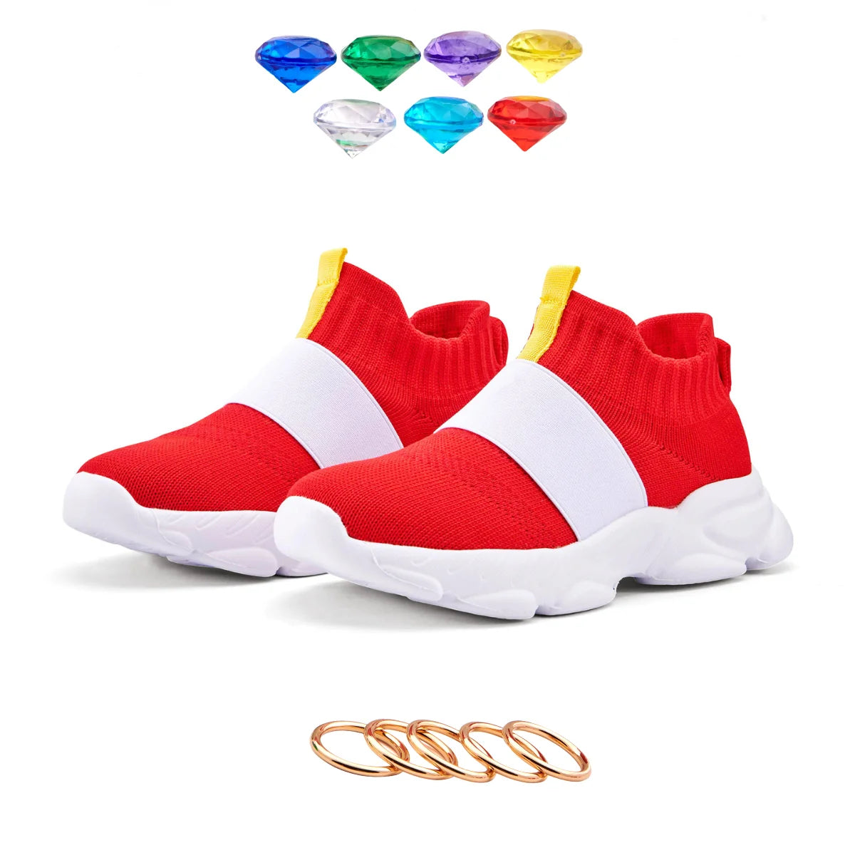 Kids Cartoon Running Sneakers Lightweight Sports Shoes
