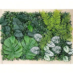 Artificial Green Wall Panels Faux Jungle Grass Decor for Home Garden Vibrant Greenery Mats for Outdoor Patio Weddings Christmas