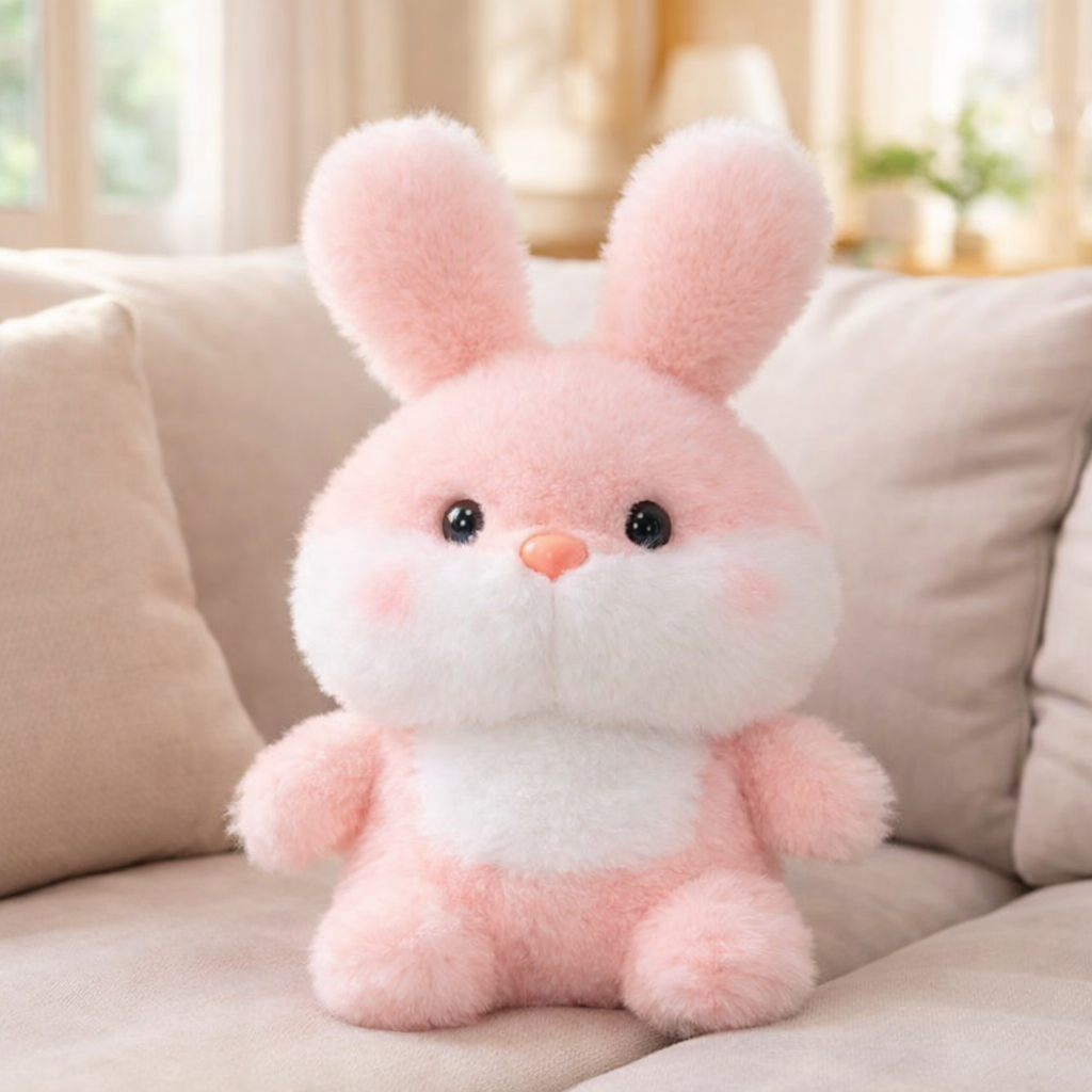Pink Rabbit Plush