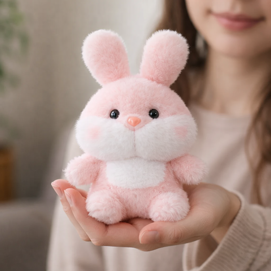 Pink Rabbit Plush
