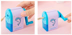 Lytwtw's Cute Unicorn Dolphin Mechanical Sharpener For Pencil School Office Supplies Creative Stationery Back To School