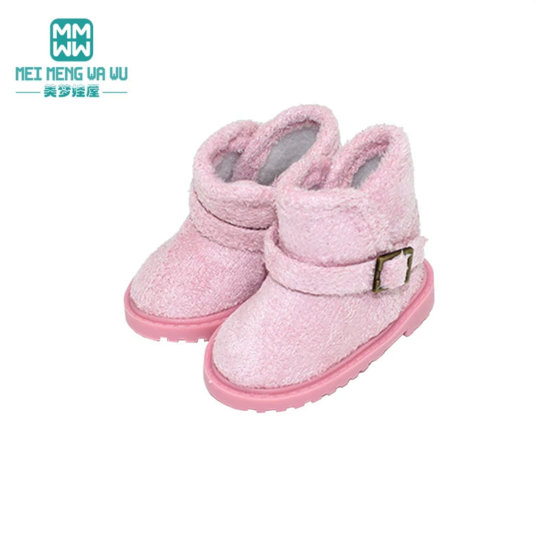 Mini Doll Snow Boots Fashion Shoes for 1/6 BJD Dolls