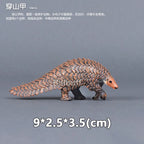 Simulation Wild Animals Zoo Wolf Monkey Fox Chameleon Pangolin Squirrel Chinchilla Donkey Sloth Model Figures Educational Toys