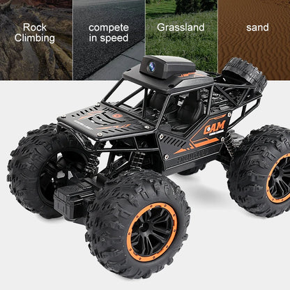 RC Car With HD Camera FPV WIFI Remote Control Stunt SUV Toy