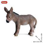 Oenux Simulation Wild Animals Toy Desert Camel Donkey Alpaca Antelope Elk Deer Model Action Figures PVC Decoration Kids Gift