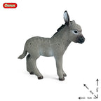 Oenux Simulation Wild Animals Toy Desert Camel Donkey Alpaca Antelope Elk Deer Model Action Figures PVC Decoration Kids Gift